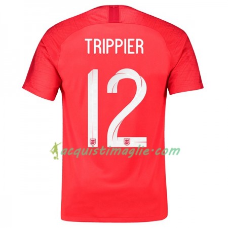 Divisa di Calcio Inghilterra Trippier 12 Trasferta Mondiali 2018